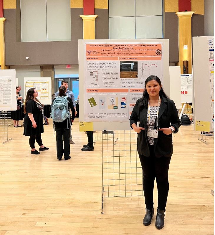 Grad Students Present Research at Electronic Materials Conference